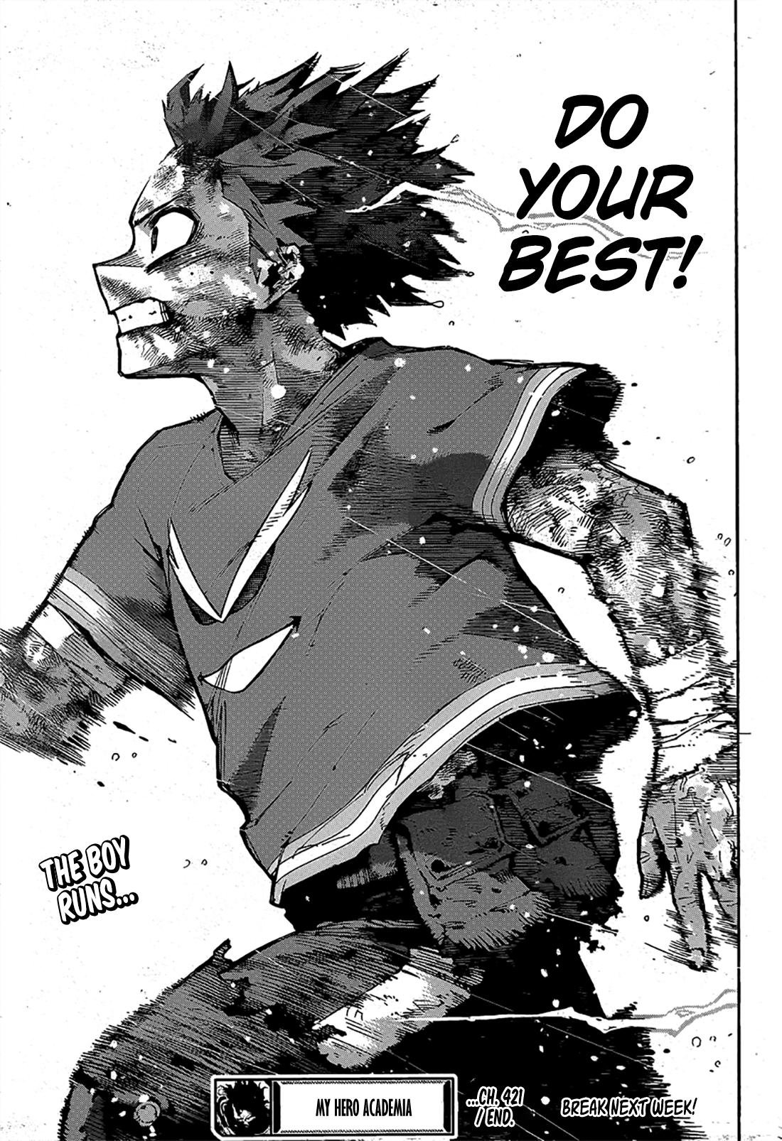 Boku no Hero Academia Chapter 421 14